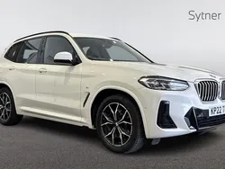 White Used 2022 BMW X3 M Sport SUV | £34,750 (Fair price)