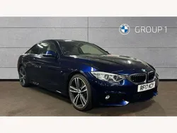 Tanzanite blue Used 2017 BMW 420 M Sport Coupe | £15,895 (Fair price)