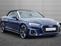 Navarra blue Used 2021 Audi A5 Cabriolet Comfort Cabriolet | £29,995 (Fair price)