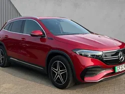 Red Used 2022 Mercedes EQA250+ AMG line SUV | £21,364 (Fair price)