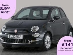 Black Used 2022 Fiat 500 Dolcevita Hatchback | £10,656