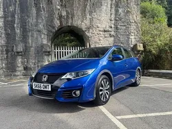 Blue Used 2016 Honda Civic SE Plus Estate | £7,290 (Fair price)