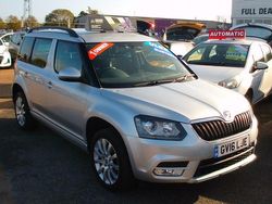 Silver Used 2016 Skoda Yeti SE L SUV | £7,995 (A bit pricey)