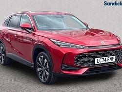 Tri coat dynamic red Used 2024 MG HS Trophy SUV | £19,685 (A bit pricey)