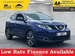 Blue Used 2017 Nissan Qashqai Tekna SUV | £10,795 (Good price)