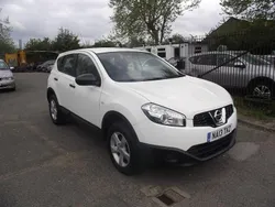 White Used 2013 Nissan Qashqai Visia SUV | £5,995 (A bit pricey)