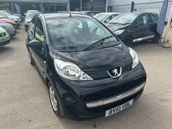 Black Used 2010 Peugeot 107 Hatchback | £3,499 (Fair price)