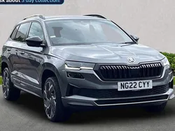 Grey Used 2022 Skoda Karoq SportLine SUV | £20,114 (Fair price)