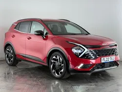 Red Used 2022 Kia Sportage GT-Line SUV | £23,800 (Good price)
