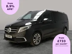Black Used 2020 Mercedes V220 MPV | £45,295 (Good price)