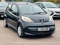 Black Used 2008 Peugeot 107 Urban Move Hatchback | £1,490 (Good price)