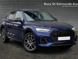 Blue Used 2024 Audi Q5 Black Edition SUV | £42,351 (Expensive)