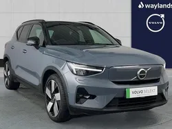 Grey Used 2022 Volvo XC40 Ultimate SUV | £33,200 (Fair price)