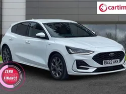 White Used 2022 Ford Focus ST-Line Hatchback | £15,555 (Fair price)