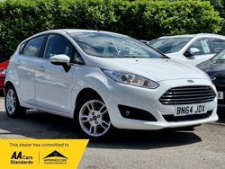 White Used 2014 Ford Fiesta Zetec Hatchback | £5,495 (Fair price)