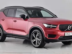 Red Used 2022 Volvo XC40 R-Design SUV | £26,750 (Fair price)
