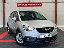 Silver Used 2017 Vauxhall Crossland X SUV | £6,795 (Fair price)
