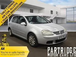 Silver Used 2007 VW Golf V Match Hatchback | £3,000 (Fair price)
