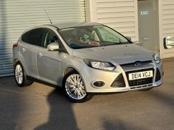 Silver Used 2014 Ford Focus Zetec Hatchback | £4,749 (Fair price)