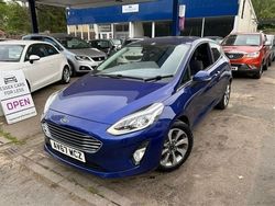 Blue Used 2017 Ford Fiesta Zetec Hatchback | £5,800 (A bit pricey)