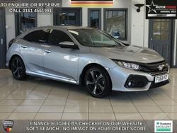 Silver Used 2019 Honda Civic SR Hatchback | £13,640 (Fair price)