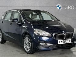 Blue Used 2019 BMW 218 Active Tourer Luxury Line MPV | £14,490 (Fair price)