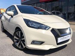 White Used 2022 Nissan Micra Tekna Hatchback | £13,999 (A bit pricey)