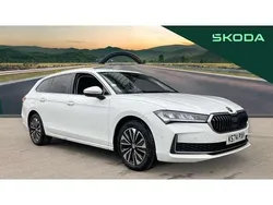 White Used 2024 Skoda Superb SE Technology Estate | £27,495 (A bit pricey)