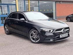 Black Used 2019 Mercedes A200 AMG line Hatchback | £17,289 (Fair price)