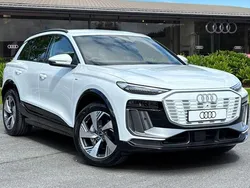 White New 2025 Audi Q6 e-tron S-Line SUV | £59,440