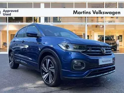 Blue Used 2022 VW T-Cross R-line SUV | £21,990 (Fair price)