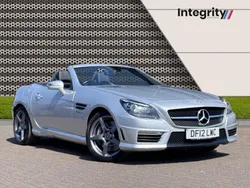 Silver Used 2012 Mercedes SLK55 AMG AMG Cabriolet | £16,700