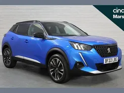 Blue Used 2022 Peugeot 2008 Premium SUV | £15,953 (Fair price)