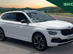 White Used 2024 Skoda Kamiq Monte Carlo SUV | £22,790 (Fair price)