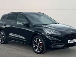Agate black (premium paint) Used 2021 Ford Kuga ST-Line X SUV | £18,913 (Fair price)