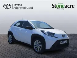 White Used 2023 Toyota Aygo PURE Hatchback | £14,000 (Fair price)