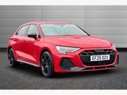 Red Used 2025 Audi A3 e-tron Black Edition Hatchback | £32,850 (Expensive)