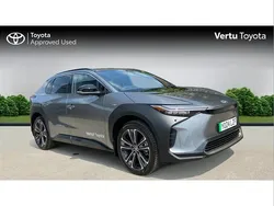 Grey Used 2024 Toyota bZ4X SUV | £25,995 (Fair price)