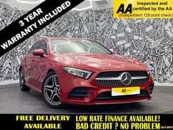 Red Used 2019 Mercedes A180 AMG line Hatchback | £13,695 (Fair price)