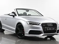 Silver Used 2015 Audi A3 Cabriolet S-Line Cabriolet | £12,990 (Fair price)