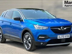 Blue Used 2020 Vauxhall Grandland X SUV | £14,366 (Fair price)