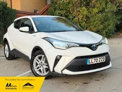 White Used 2021 Toyota C-HR SUV | £14,895 (Fair price)