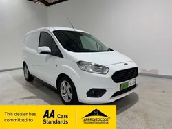 Frozen white (solid paint) Used 2023 Ford Transit Limited | £11,595