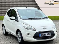 White Used 2014 Ford Ka Zetec Hatchback | £2,995 (Fair price)