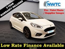 White Used 2018 Ford Fiesta ST-Line Hatchback | £7,995 (Fair price)