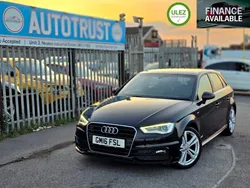 Black Used 2016 Audi A3 S-Line Hatchback | £10,495 (Fair price)