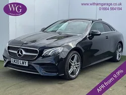 Black Used 2020 Mercedes E400 AMG line Coupe | £25,450 (Super price)