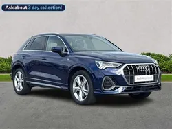 Blue Used 2022 Audi Q3 S-Line SUV | £29,703 (Fair price)