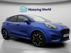 Blue Used 2020 Ford Puma ST-Line X Hatchback | £11,900 (Fair price)