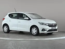 White Used 2022 Dacia Sandero Comfort Hatchback | £9,498 (Good price)